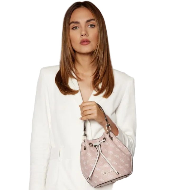 GUESS WASHINGTON DRAWSTRING BUCKET BAG - Runner