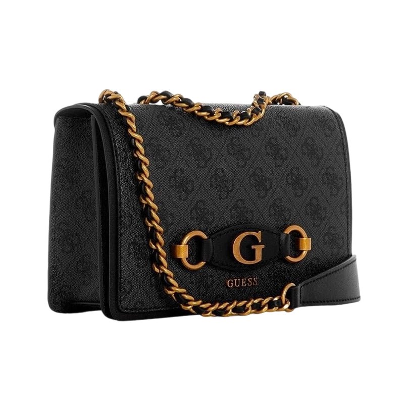 GUESS Women Izzy Convertible X Body Flap Bag - BLACK - GB205 - Runner