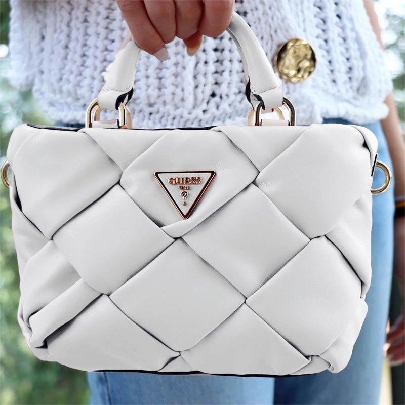 GUESS Zaina Mini Satchel Bag - Runner