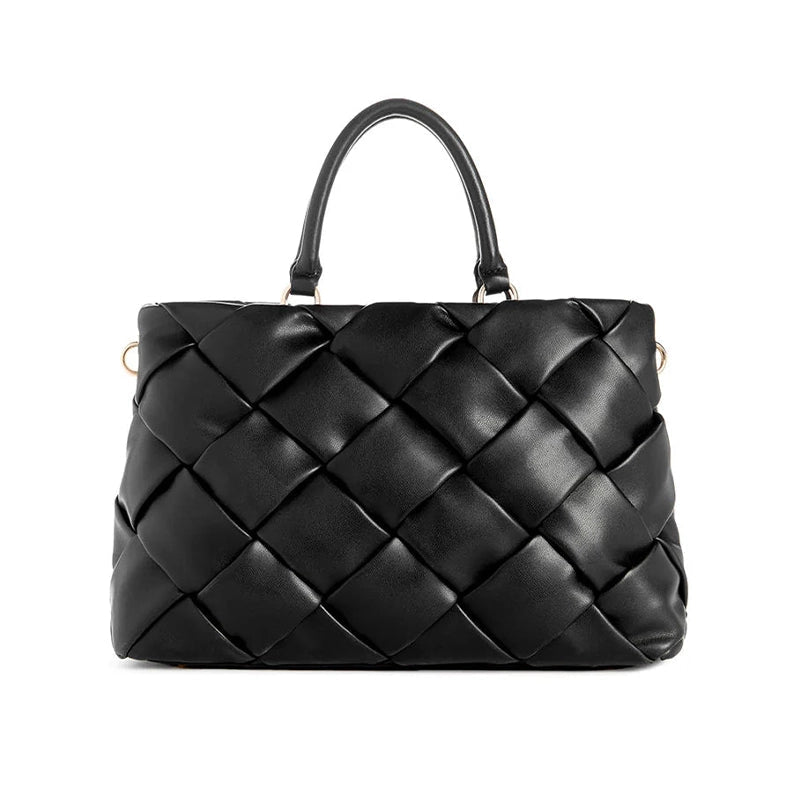 GUESS Zaina Mini Satchel Bag - BLACK - GB175 - Runner