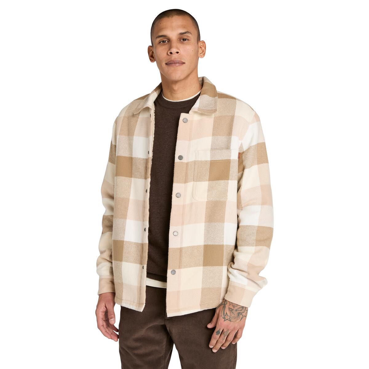 High Pile Lined Overshirt - Runner