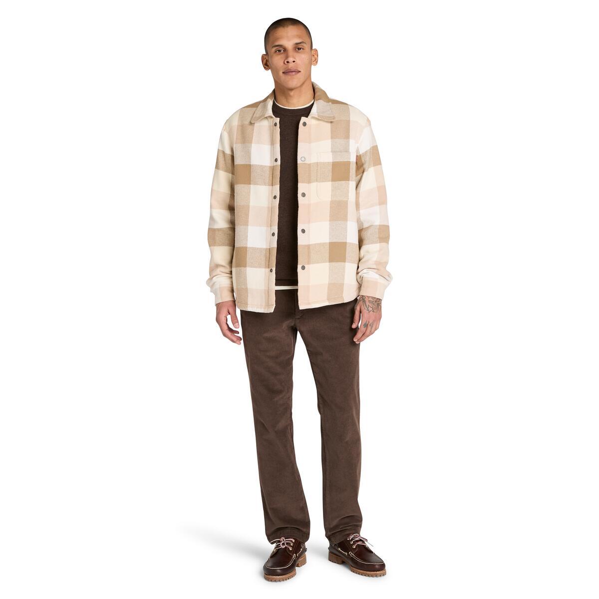 High Pile Lined Overshirt - Runner
