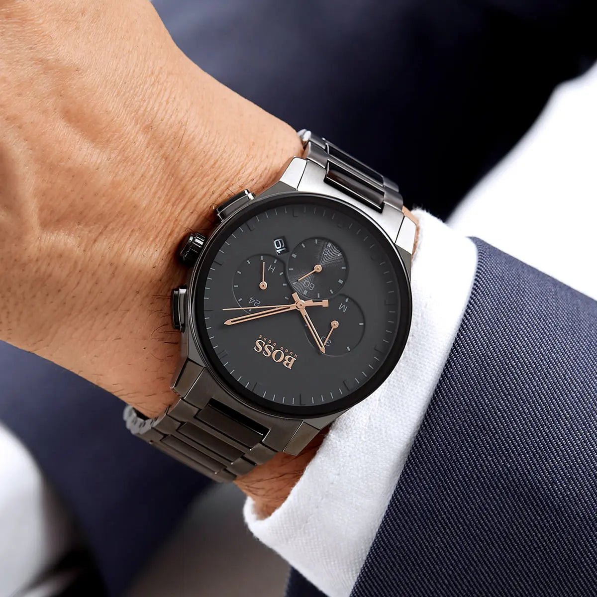 Hugo Boss Watch For Men 1513814 BBM80 - Runner