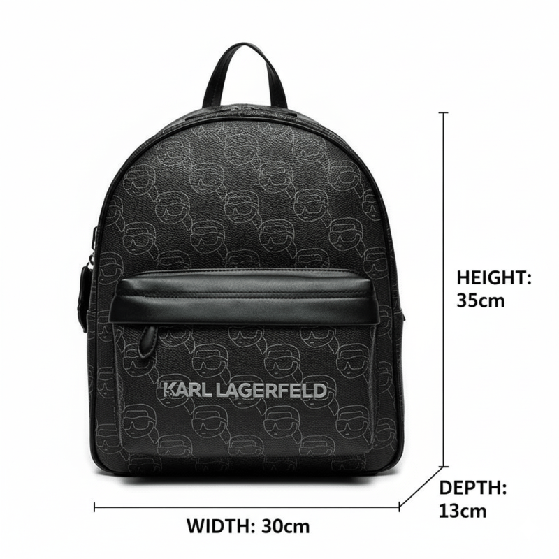 Karl Lagerfeld IKON MONOGRAM BACKPACK KB27 - Runner