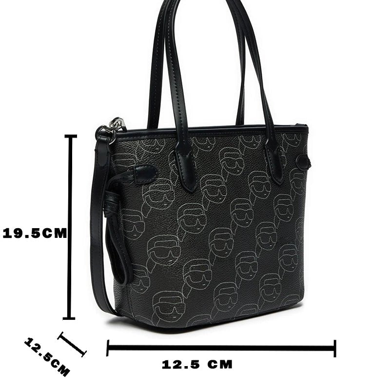 Karl Lagerfeld Ikon Monogram Tote Bag KB28 - Runner