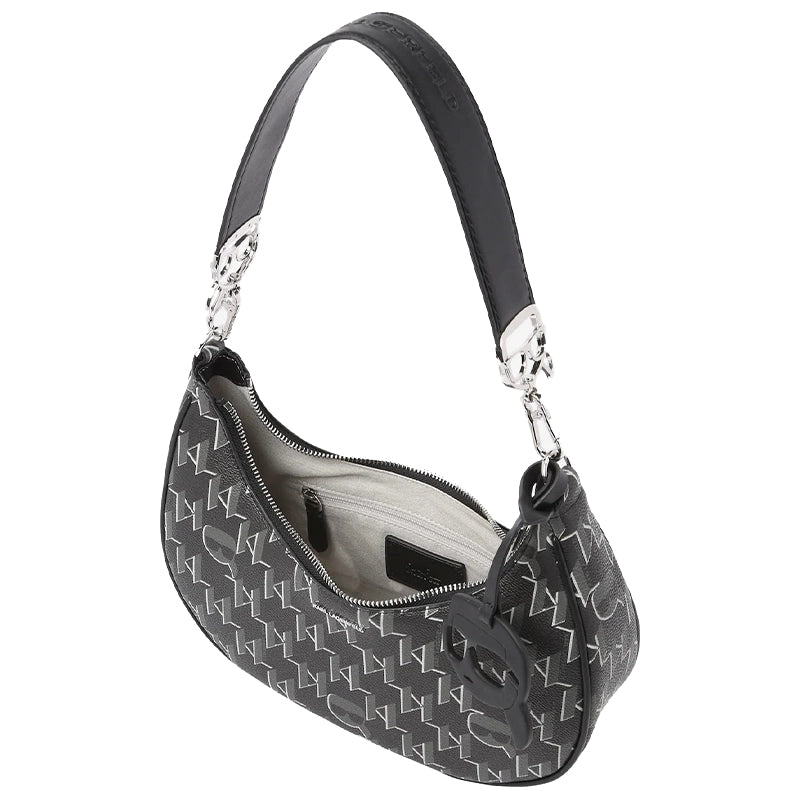 Karl Lagerfeld K/IKONIK 2.0 Mono - Handbag - Black - KB12 - Runner