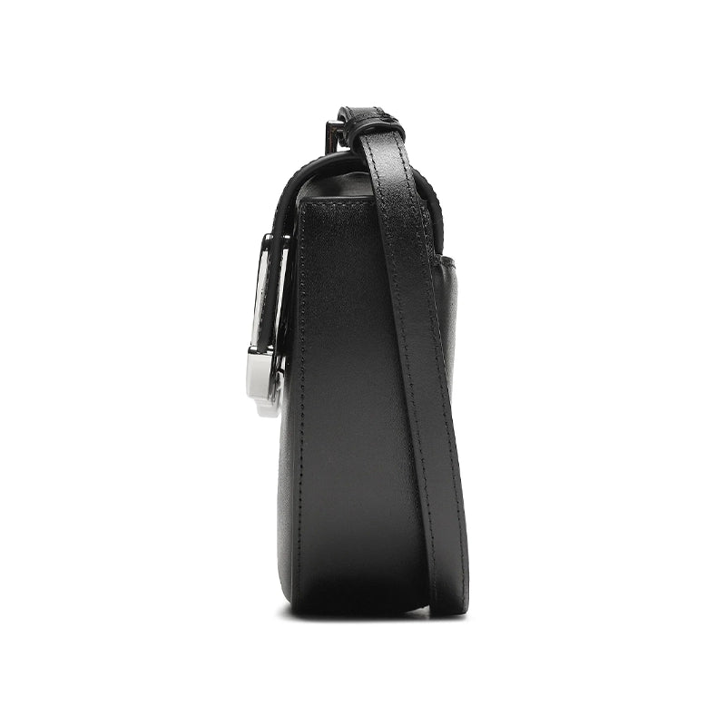 Karl Lagerfeld K/Signature Small Saddle - Shoulderbag - Black - KB3 - Runner