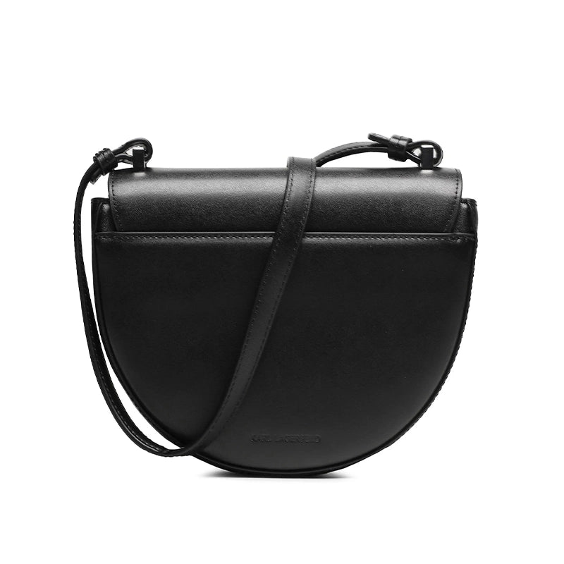 Karl Lagerfeld K/Signature Small Saddle - Shoulderbag - Black - KB3 - Runner