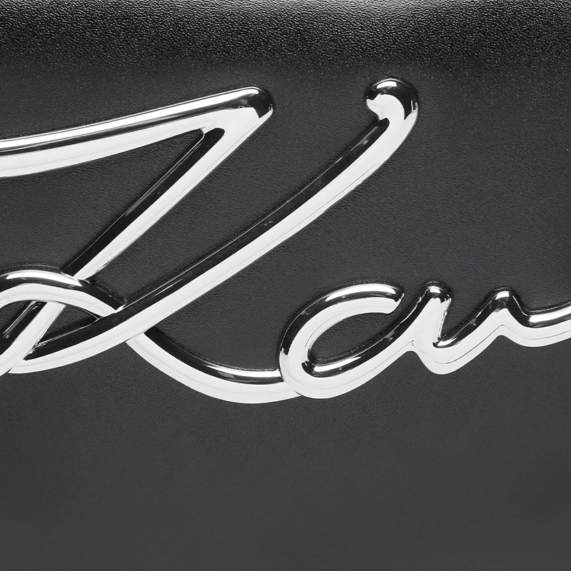 Karl Lagerfeld K/Signature Small Saddle - Shoulderbag - Black - KB3 - Runner