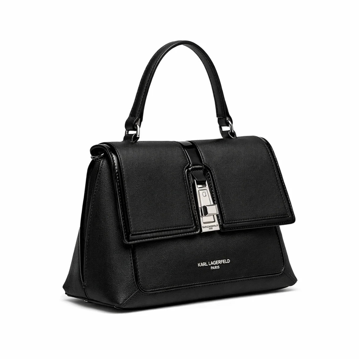 KARL LEGERFELD Paris Large Nylon SHOULDER Bag KB80