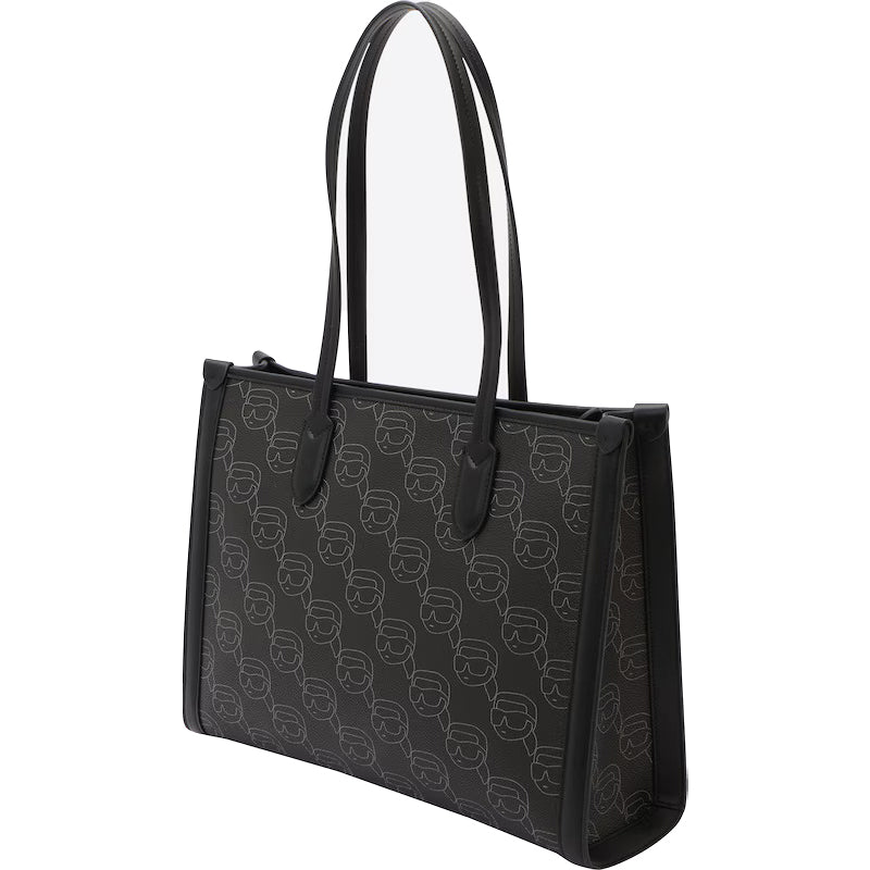 Karl Lagerfeld Shopper 'Ikon' in Black KB38 - Runner