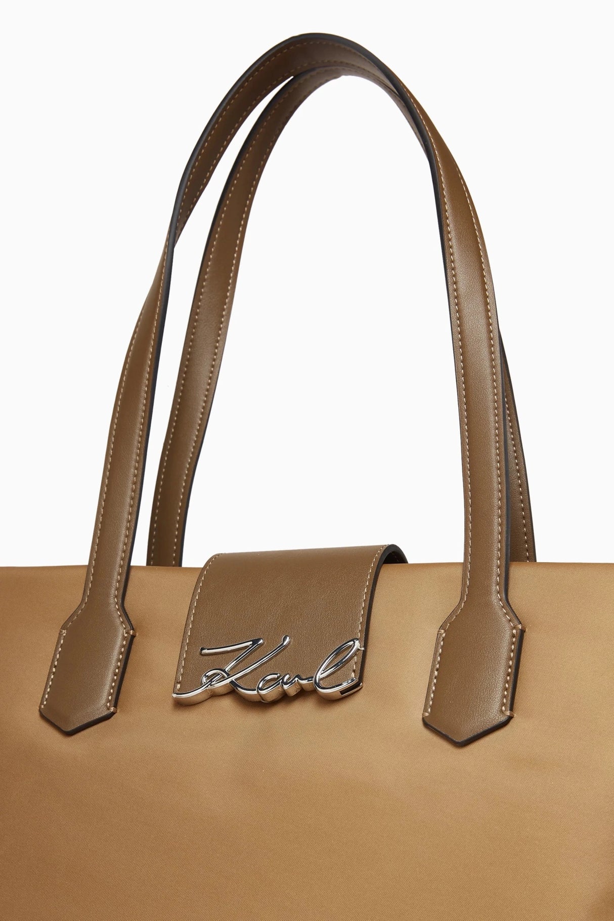 KARL LEGERFELD Paris Large Nylon SHOULDER Bag KB80 - Runner