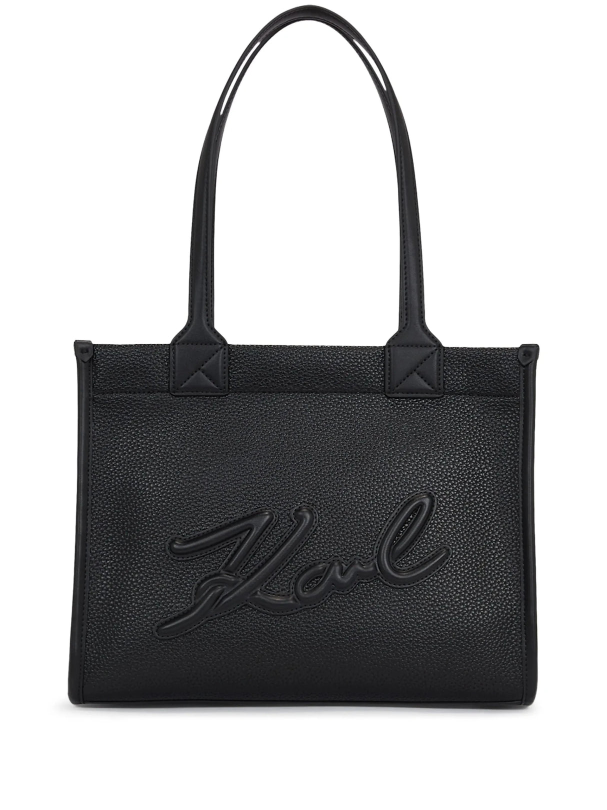 KARL LEGERFELD Weave K/Skuare Grainy Handtasche Bag KB74 - Runner