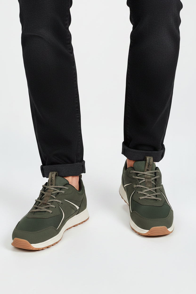 KILLINGTON LOW LACE UP SNEAKER DARK GREEN W MESH - Runner