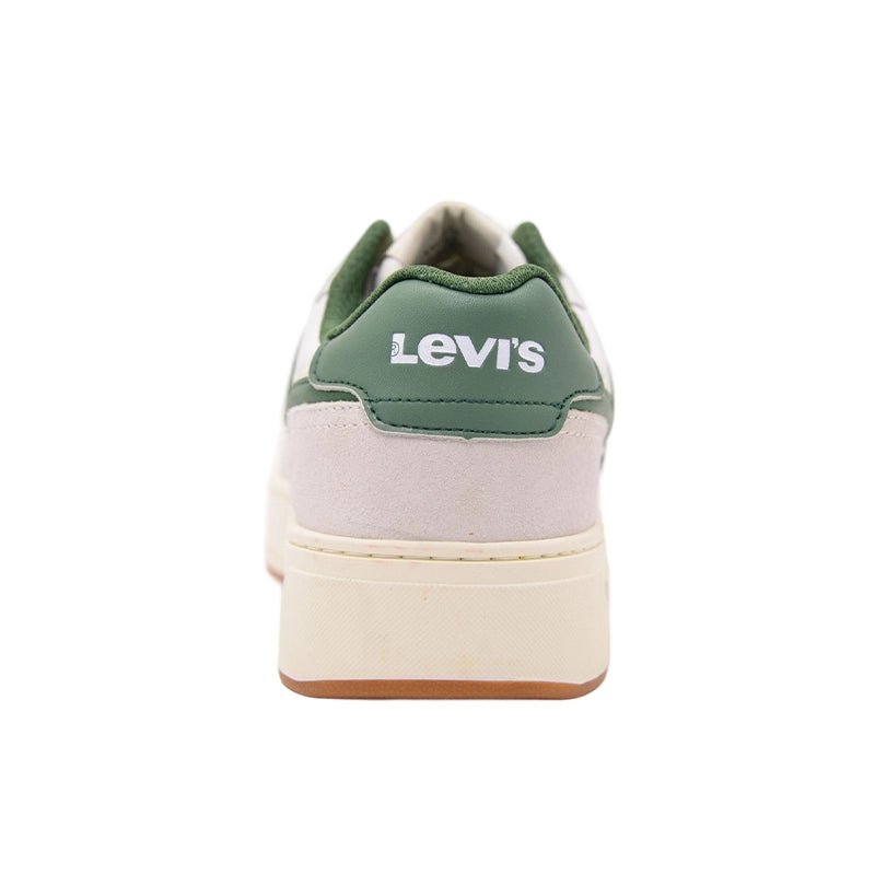 levi's Glide Men's Sneaker White/Green LVM8 - Runner