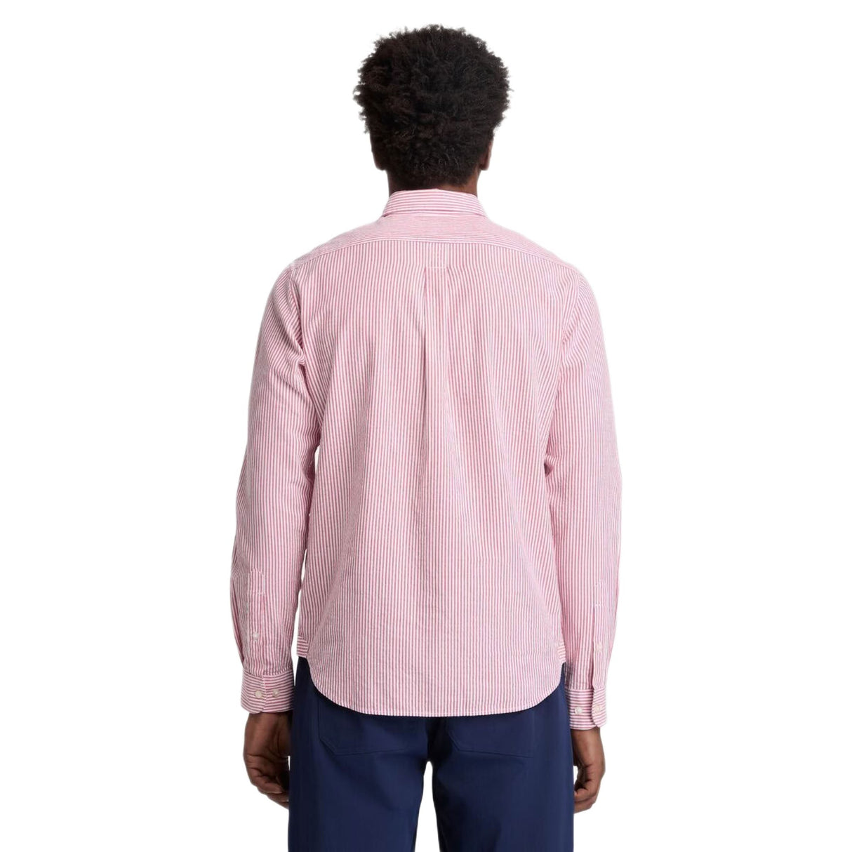 Ls Seersucker Striped Shirt (Regular) - Runner
