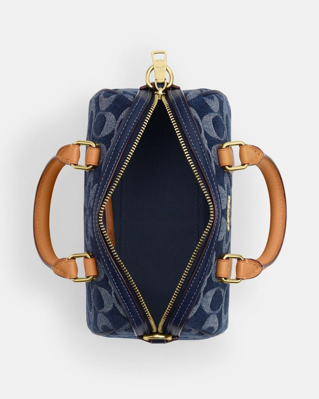 COACH Mini Rowan Crossbody Bag In Blocked Signature HB3