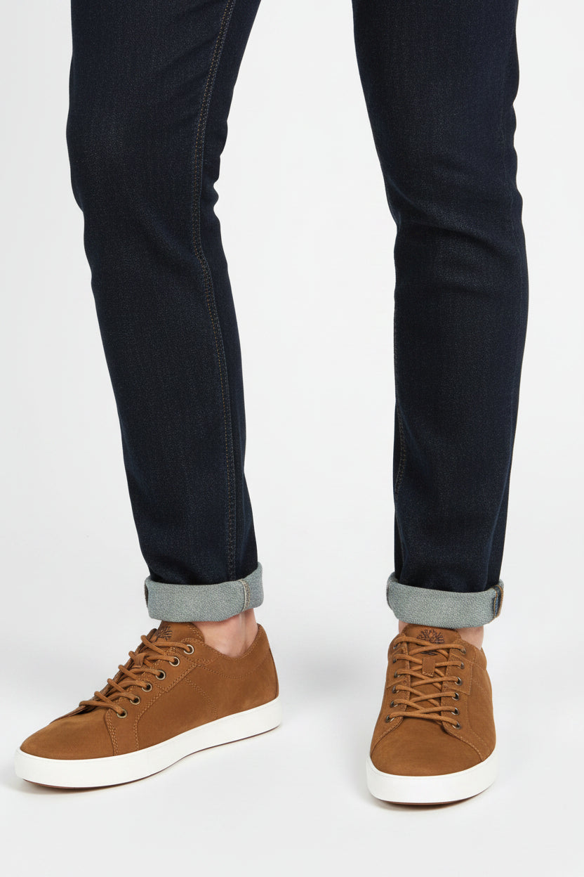 MAPLE GROVE LOW LACE UP SNEAKER RUST NUBUCK - Runner