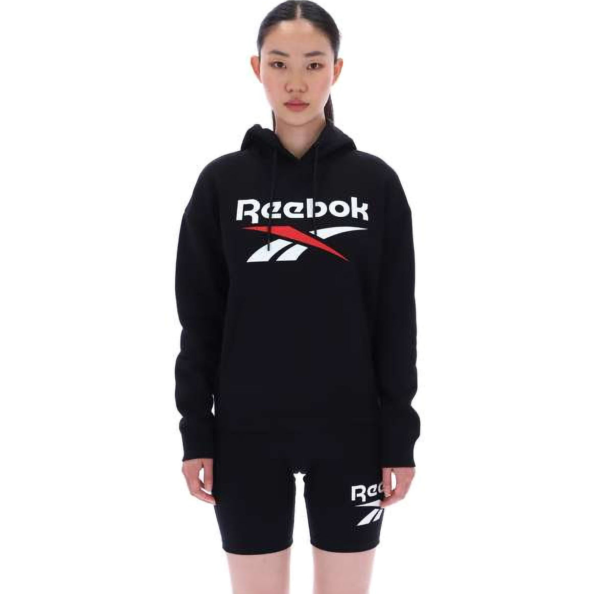 Marlowe 2 Col Logo Oversized Hooded Sweatshirt - Runner