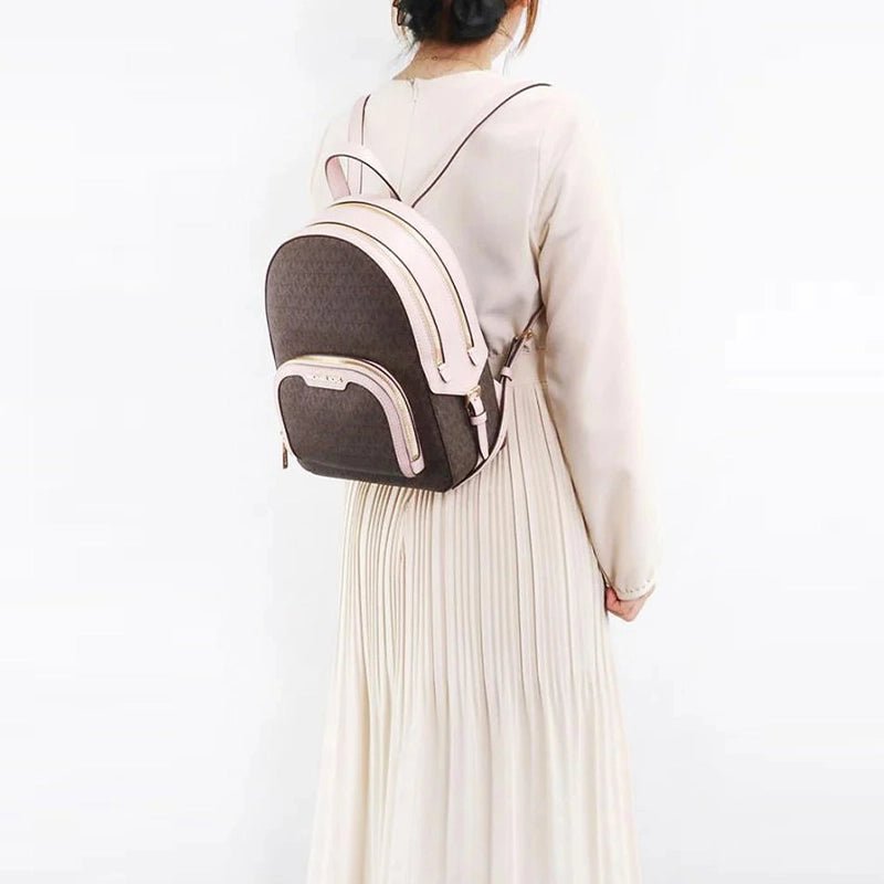 MICHAEL KORS Jaycee Medium Logo Backpack - BROWN - MK13 - Runner