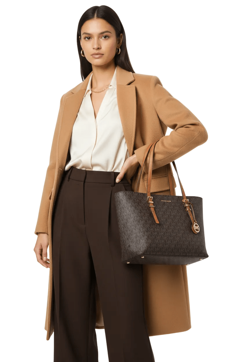 MICHAEL KORS QUINN TOTE - Tote bag - brown MK55 - Runner