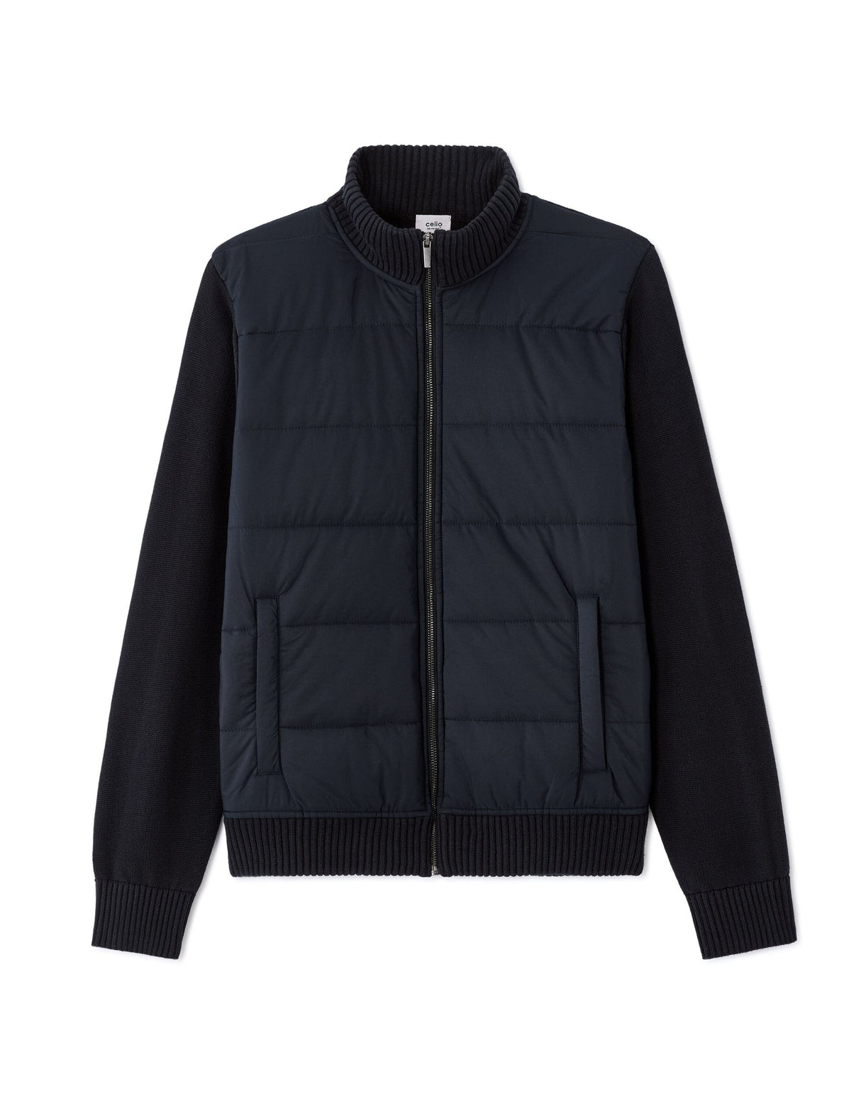 Milano Knit Bomber Jacket - Runner