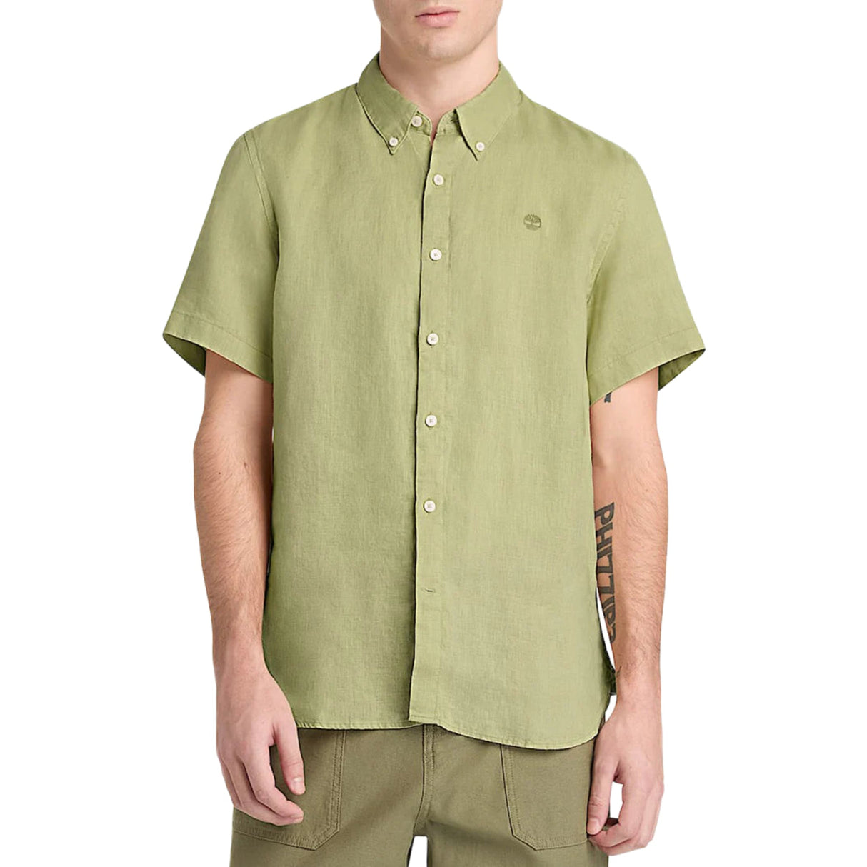 Mill Brook Linen Short Sleeve Shirt - Runner
