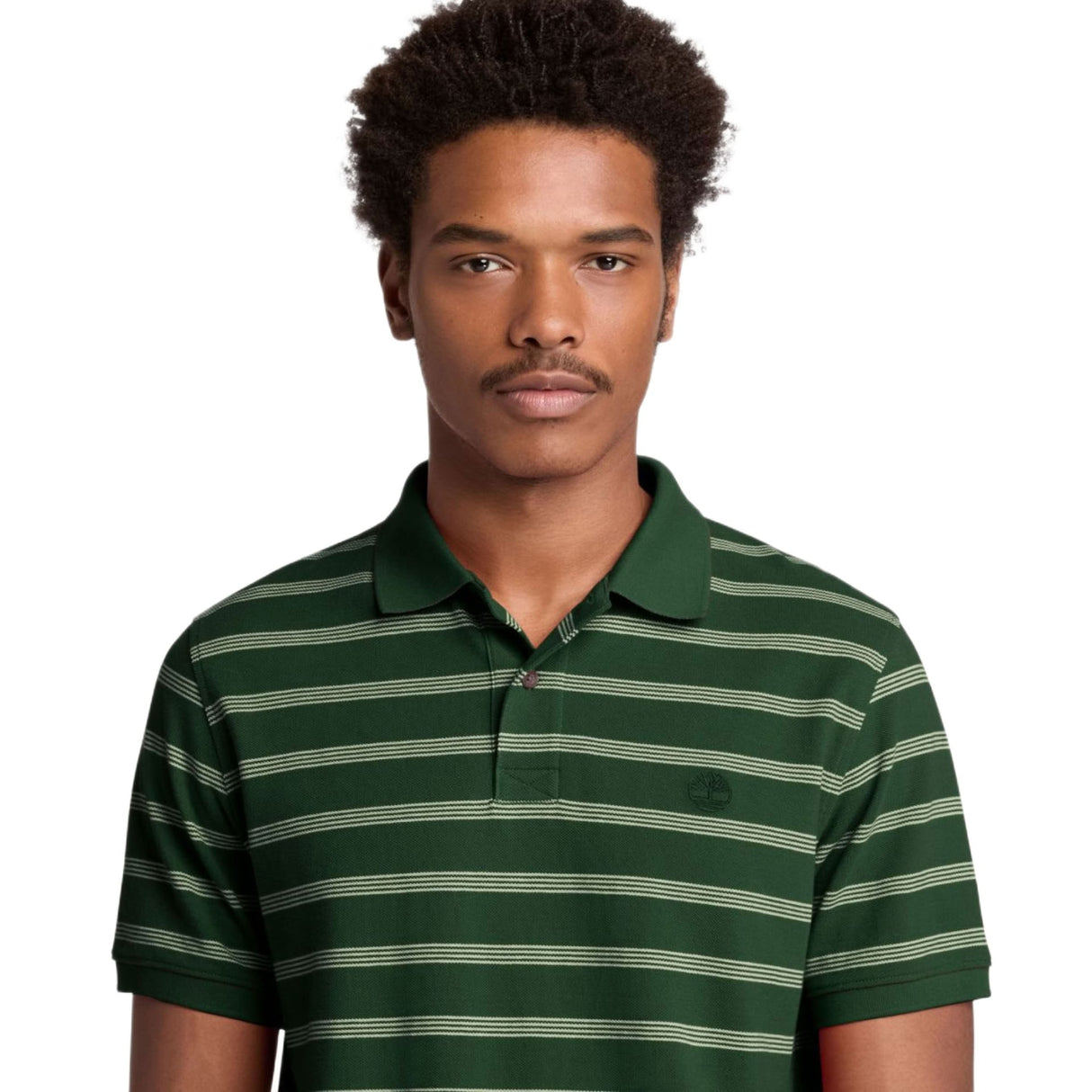 Millers River 4 Rows Stripes Short Sleeve Polo - Runner