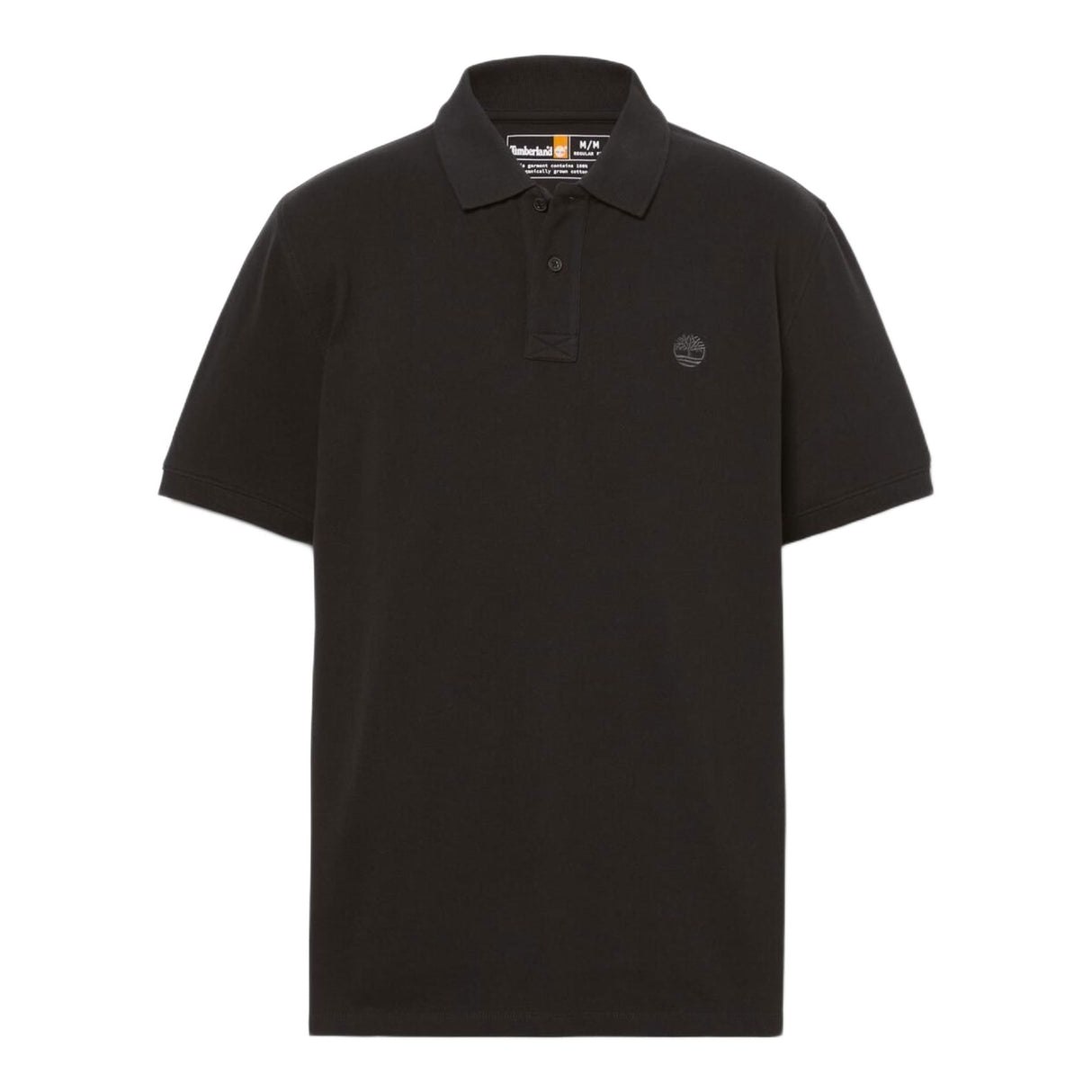MILLERS RIVER Pique Short Sleeve Polo Black - Runner