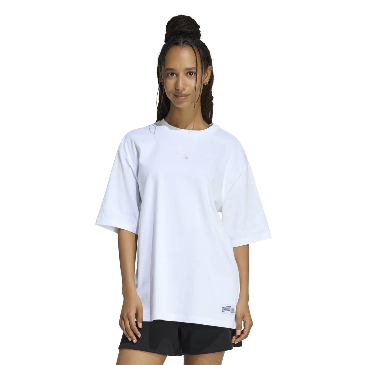 MINI EMBROIDERY OVERSIZED GRAPHIC T - SHIRT - Runner