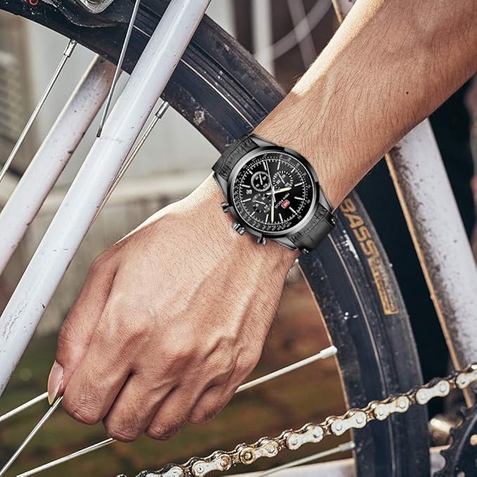 Mini Focus Casual Watch For Men Analog Leather - MF0116G.01 MFM5 - Runner