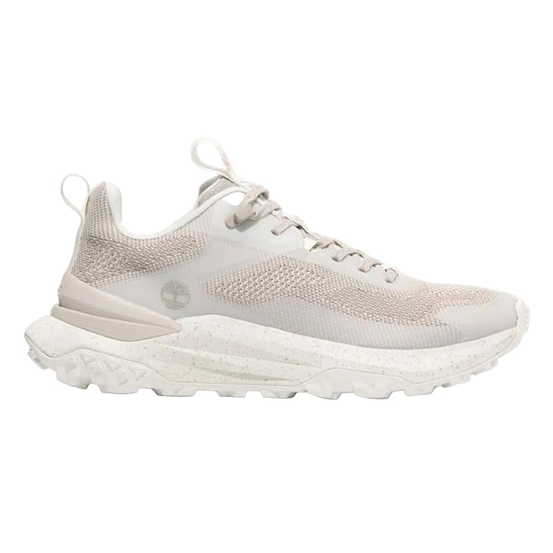 MOTION ACCESS LOW LACE UP SNEAKER LIGHT TAUPE KNIT W WHITE - Runner