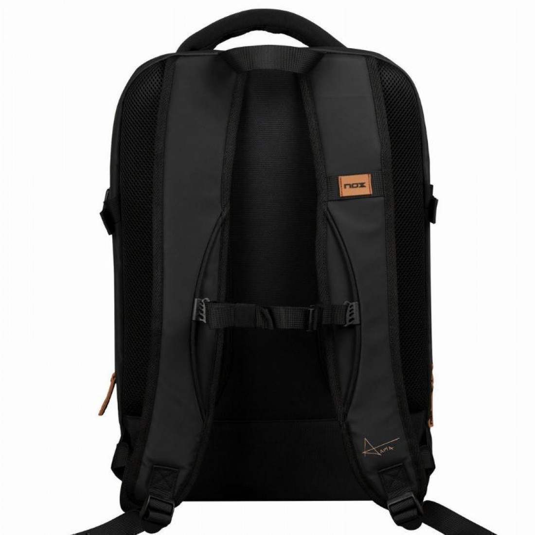 NOX LUXURY OPEN SERIES BACKPACK BLACK/BROWN - Runner