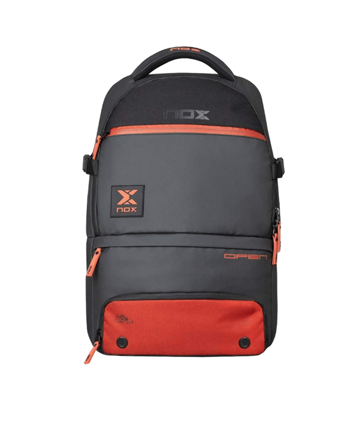 NOX LUXURY OPEN SERIES BACKPACK BLACK/RED - Runner