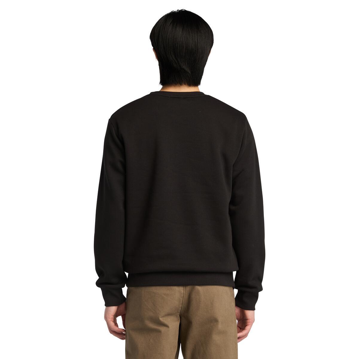Oyster River Chest Logo Brushback Crew Neck - Runner