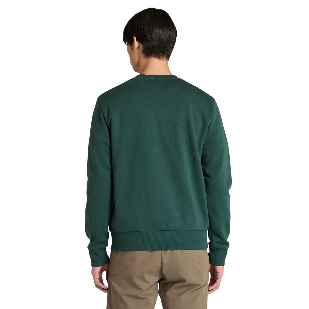 Oyster River Chest Logo Brushback Crew Neck - Runner