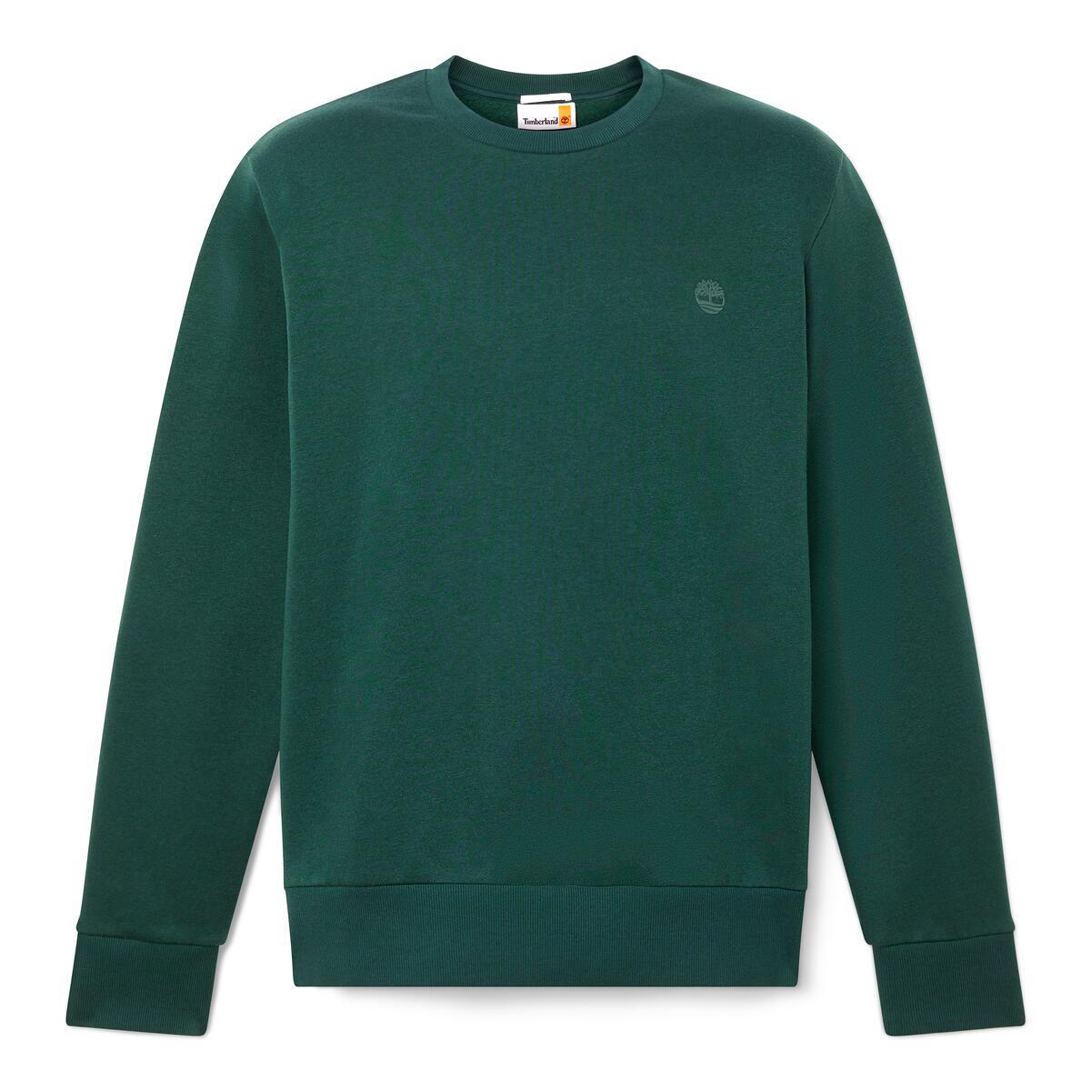 Oyster River Chest Logo Brushback Crew Neck - Runner