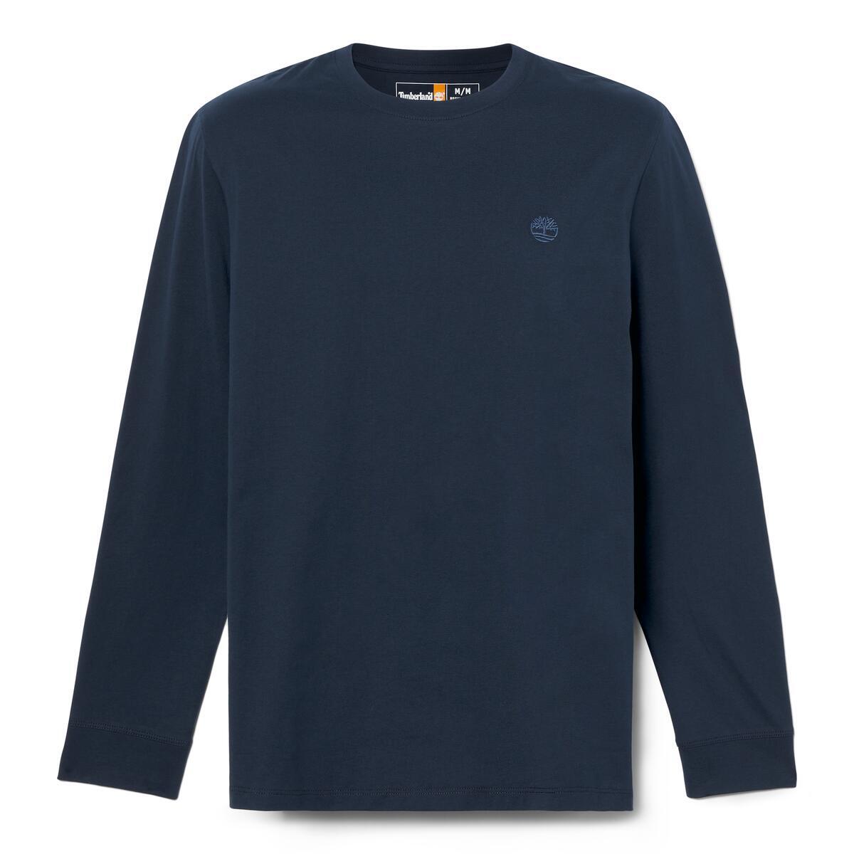 Oyster River Chest Logo Longsleeve Tee (Reg) - Runner