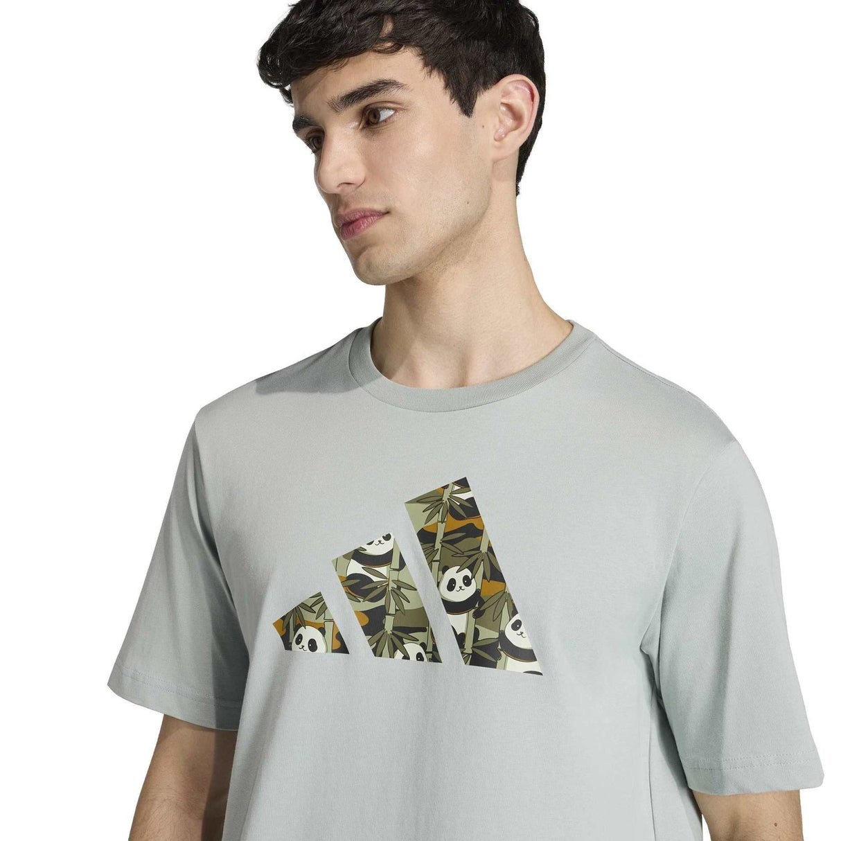 PANDA CHILL CAMO GRAPHIC T-SHIRT - Runner