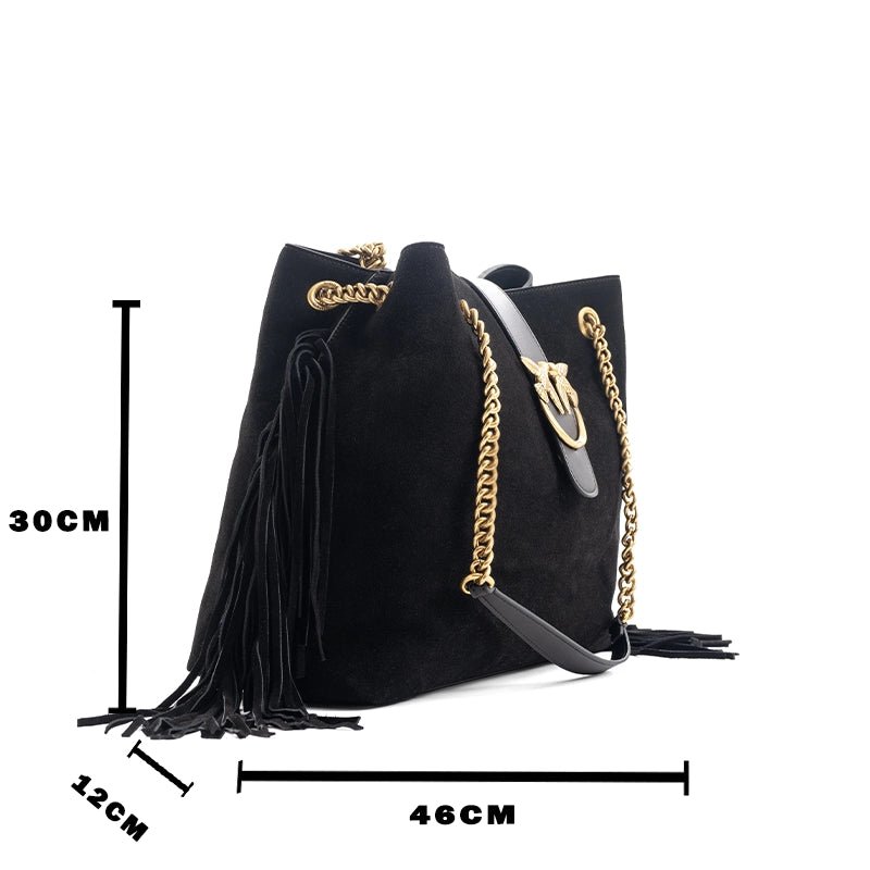 PINKO Calfskin Flower Shoulder bag PB7 - Runner