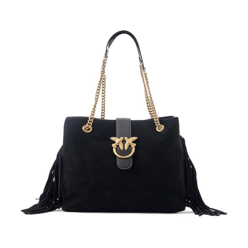 PINKO Calfskin Flower Shoulder bag PB7 - Runner