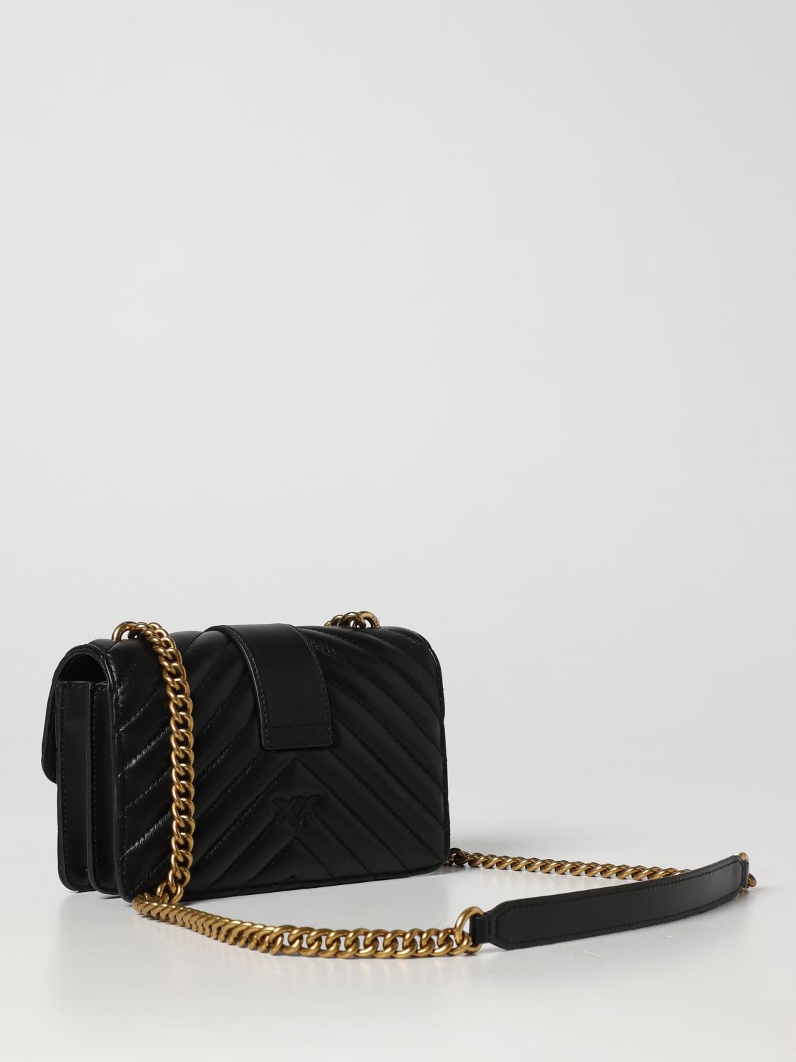 PINKO Icon Love Mini Bag with V Lining PB29 - Runner