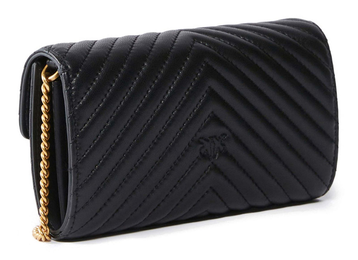 PINKO Icon Love Mini Bag with V Lining PB80 - Runner