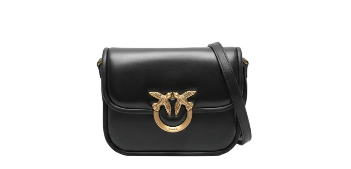 PINKO Women's Black 'Love Bag Box' Shoulder Bag PB69 - Runner