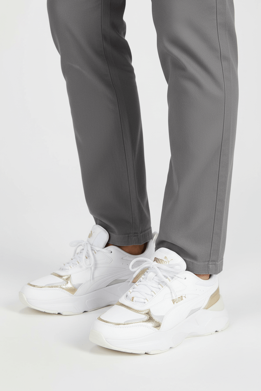 PUMACASSIA METALLIC SHINE PUMA WHITE-PUMA GO - Runner