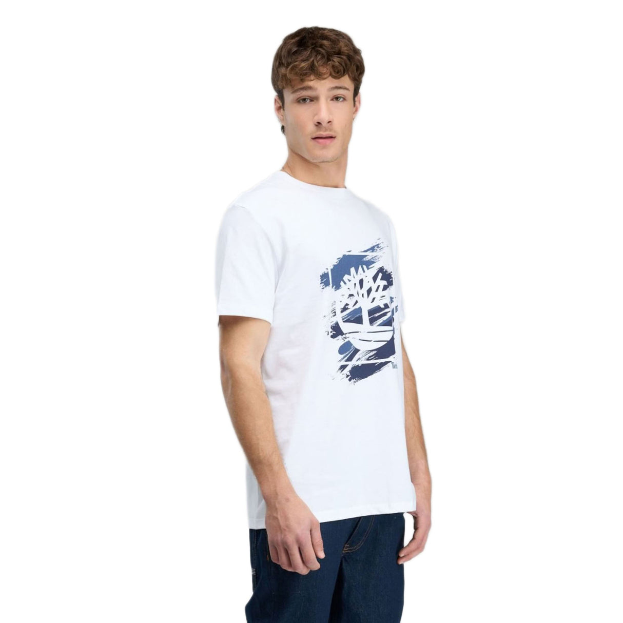Rugged Logo Chest Ss Tee - Runner