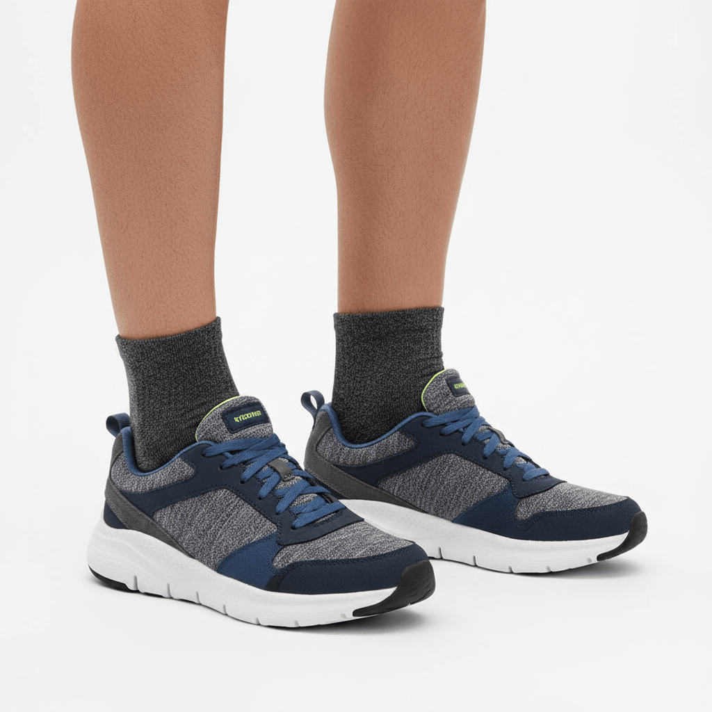 SCKECHERS MEN Arch Fit Roykon -232205-NVY- SKM62 - Runner