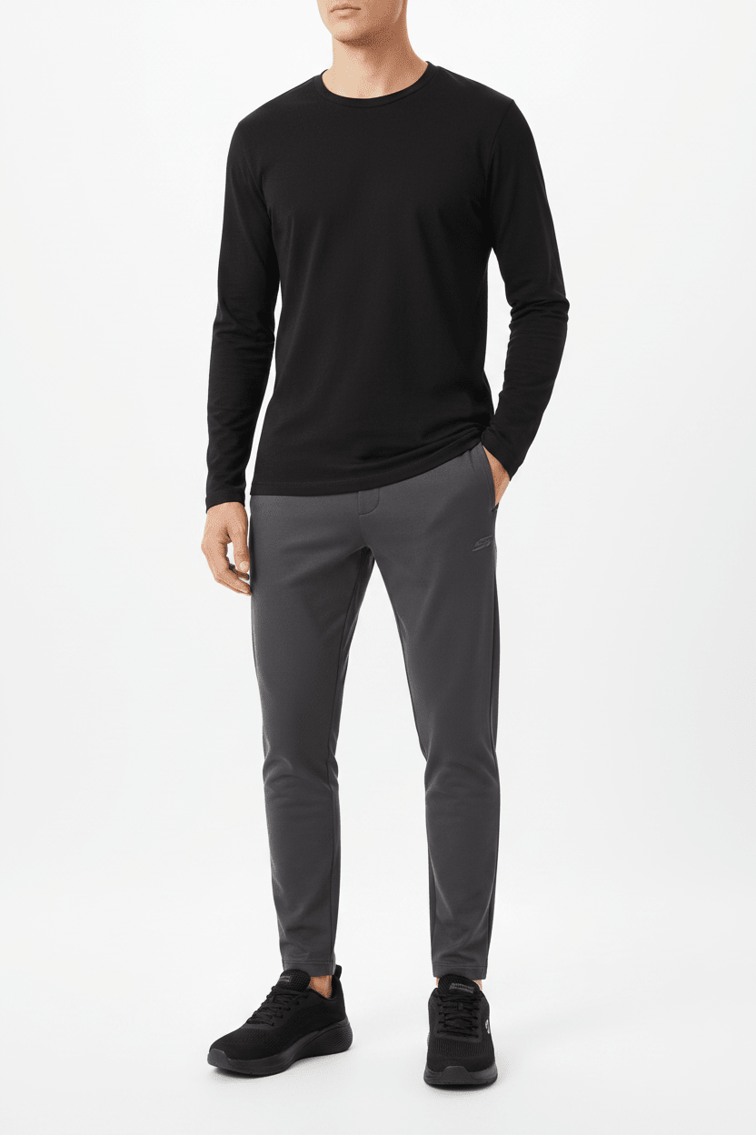 SCKECHERS MEN BOBS Infinity — Vapor Exact -118250-BBK- SKM49 - Runner