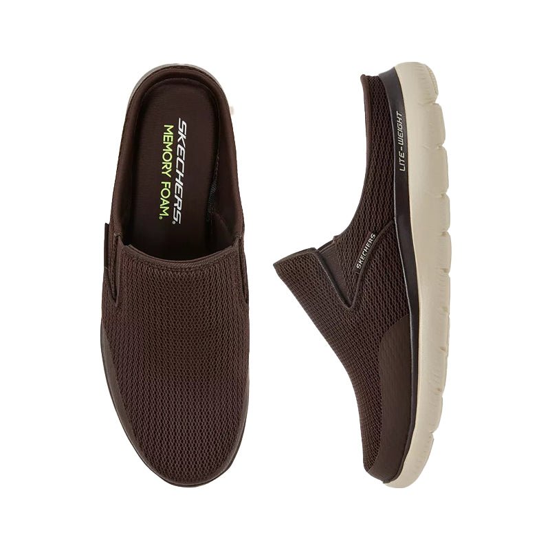 SCKECHERS MEN Summits Slip‑On Mules - 232574 - BRN - SKM52 - Runner