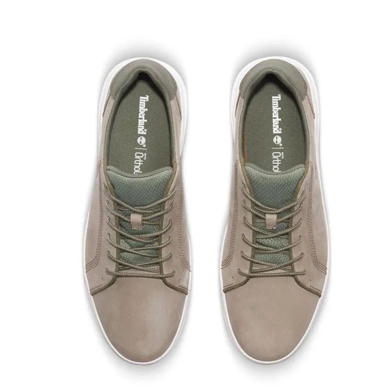 SENECA BAY LOW LACE UP SNEAKER LIGHT TAUPE NUBUCK - Runner